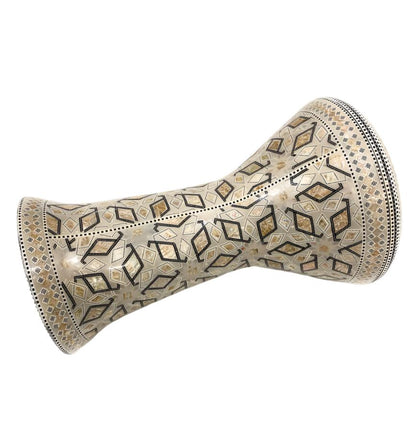 18.5" Sombaty Gawharet El Fan Mother of pearl Sombaty Darbuka Doumbek -PCDS003