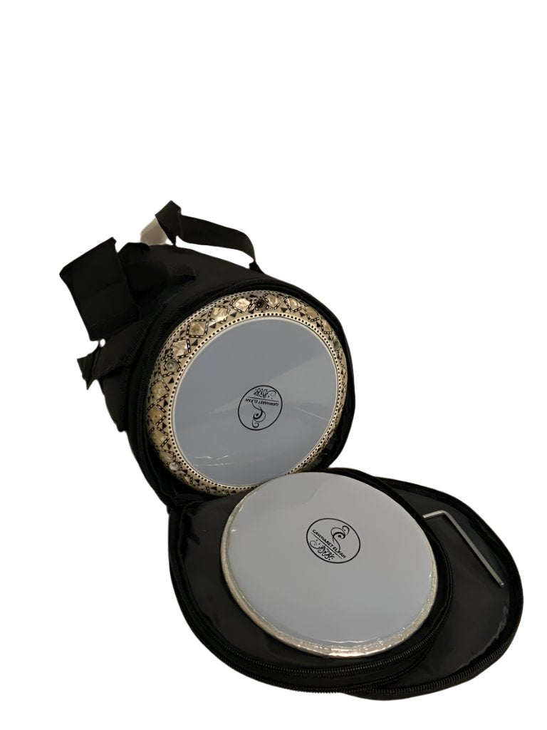 17" Gawharet El Fan  Egyptian handmade Mother of pearl Darbuka Drum (Tabla Doumbek) Model:PCDW003